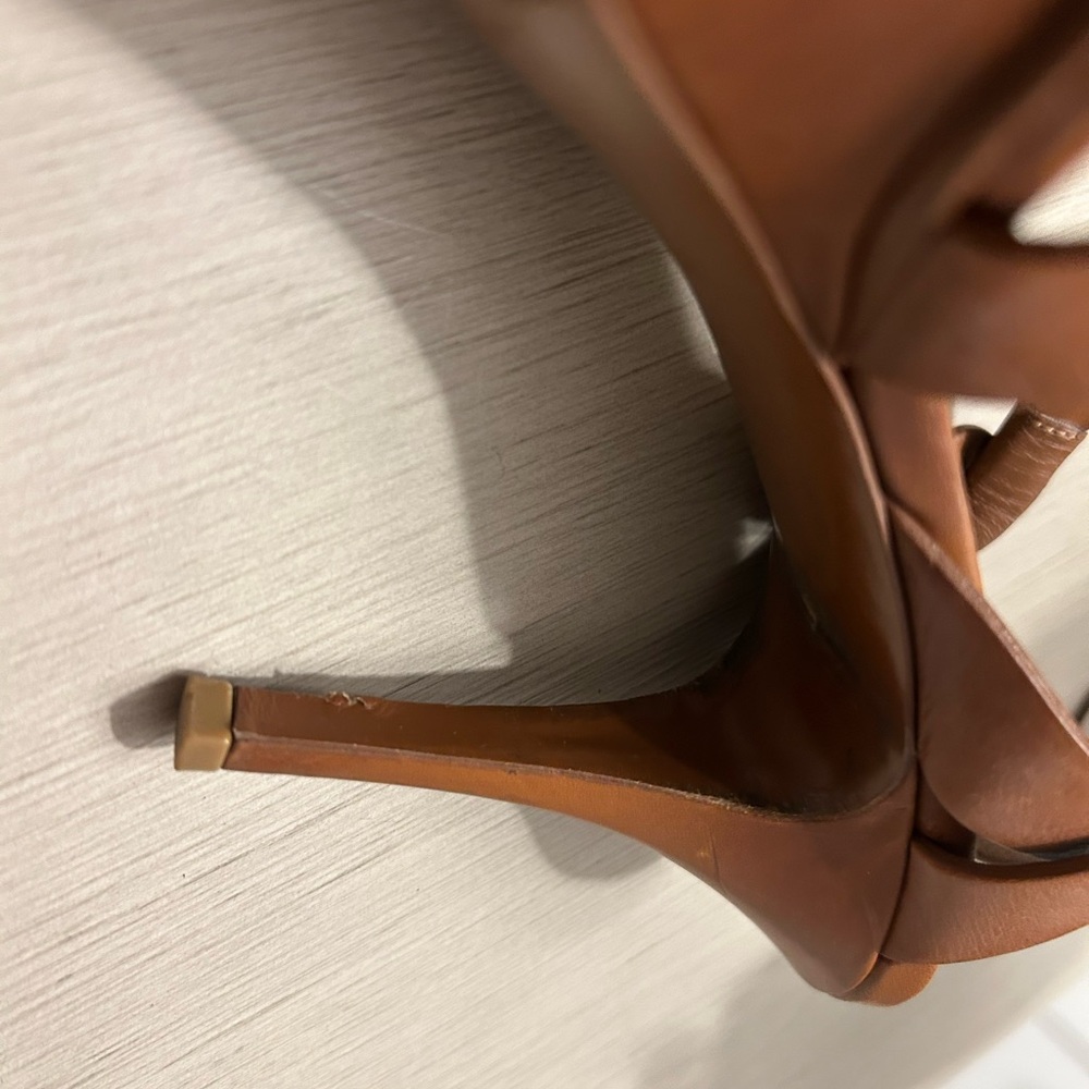 Nordstrom Women's Tan Leather Sandals - Picture 5 of 7